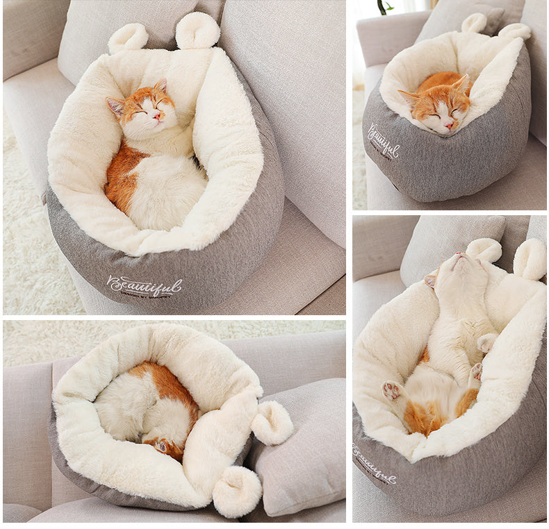 Pet Bed Warming Soft Sleeping Bag
