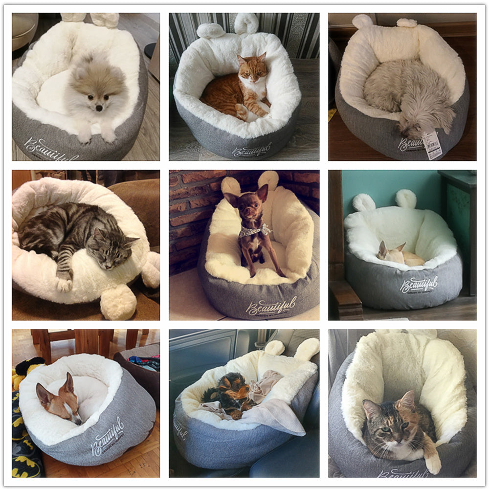 Pet Bed Warming Soft Sleeping Bag