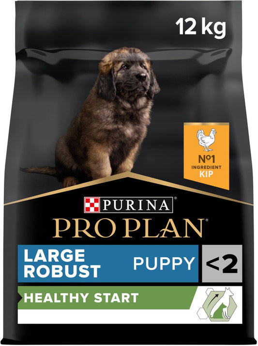 PURINA® PRO PLAN® Large Robust Puppy - Kip - 12 kg hondenvoer voor een gezonde groei van uw puppy.