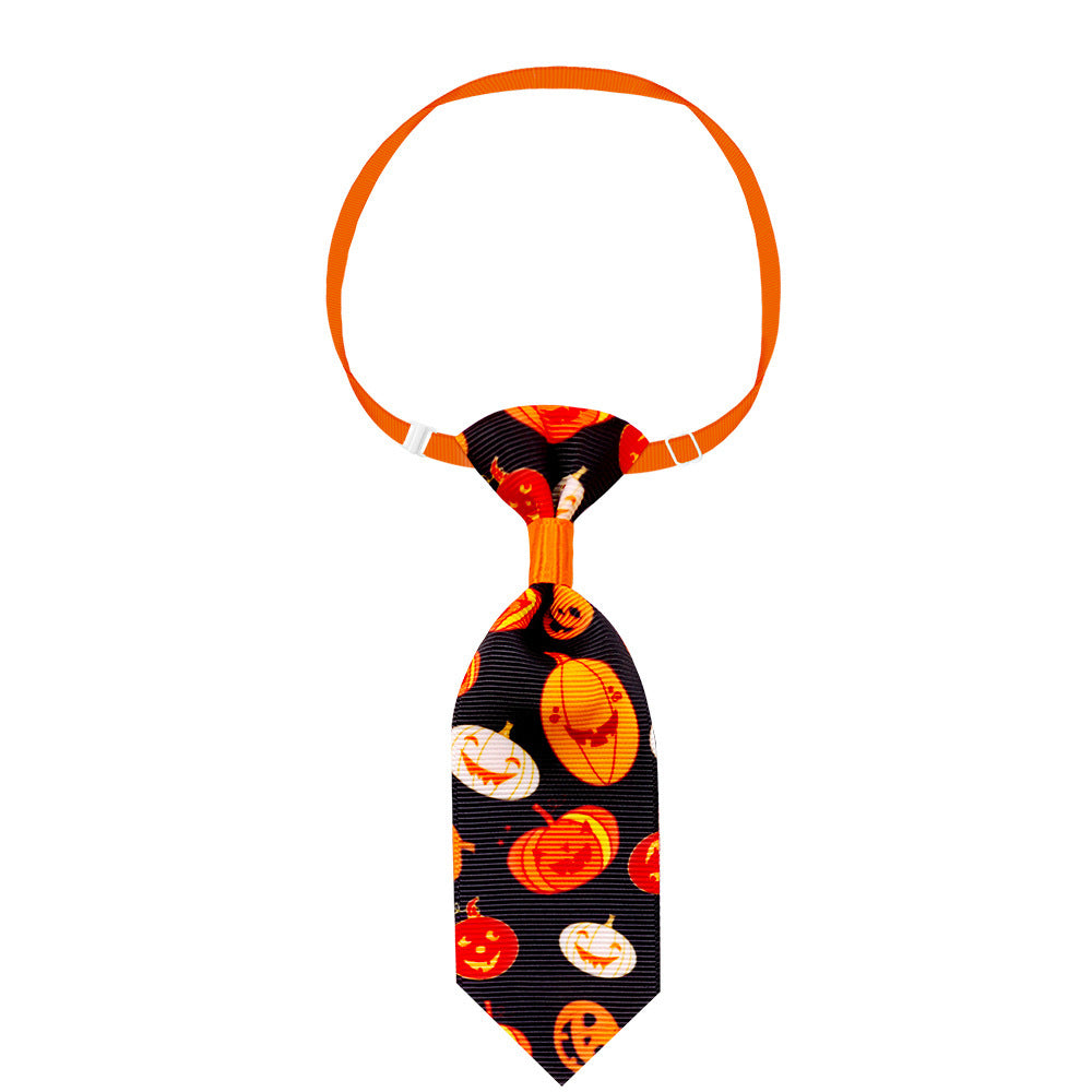 Nowa seria Halloween dla zwierząt domowych Wonderland z czaszką i krawatem na Halloween