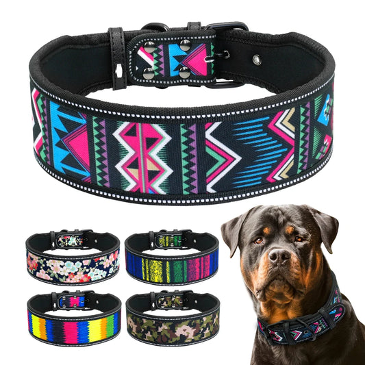 Nylon Dog Collar Reflective