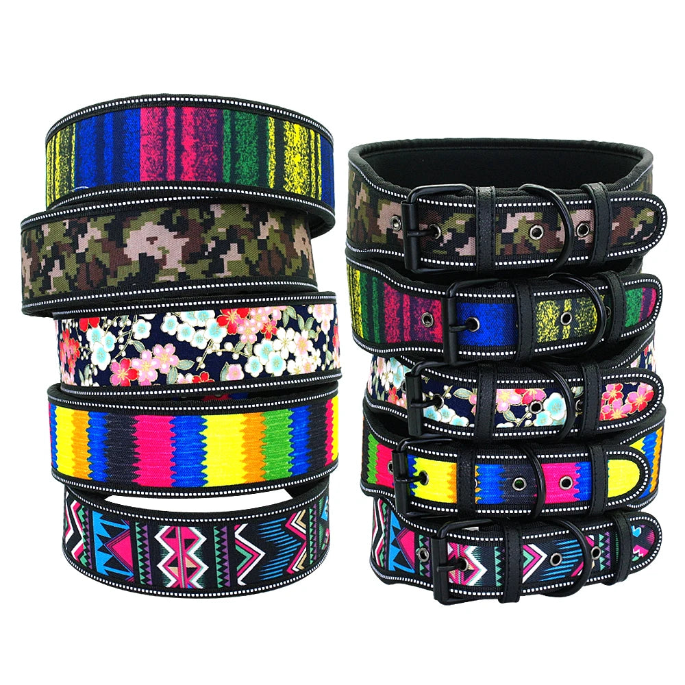 Nylon Dog Collar Reflective