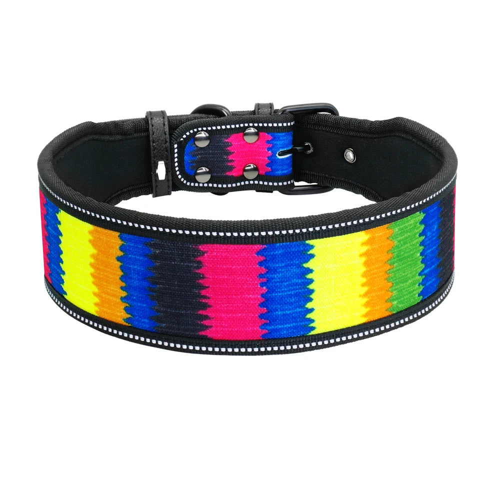 Nylon Dog Collar Reflective