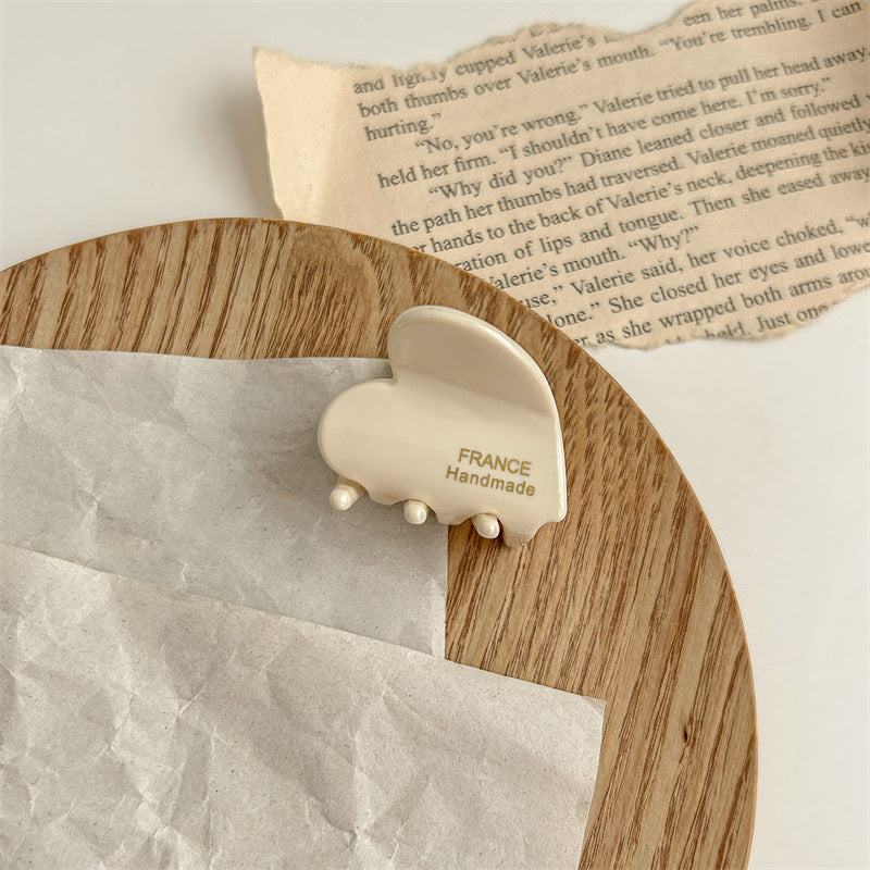 Spinka do włosów Love Small Jaw Back Shark Clip