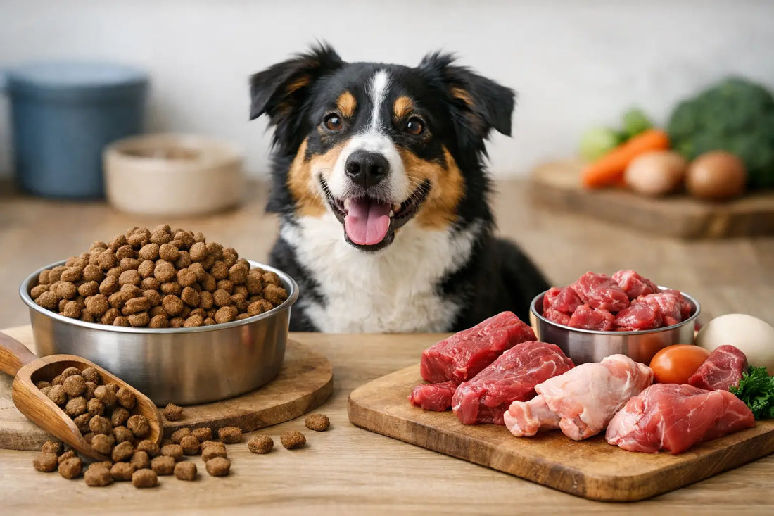Hondenbrokken of vers vlees voor je hond