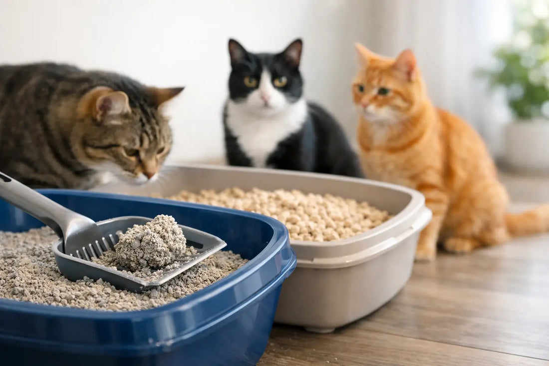 Kattenbakvulling voor meerdere katten kiezen