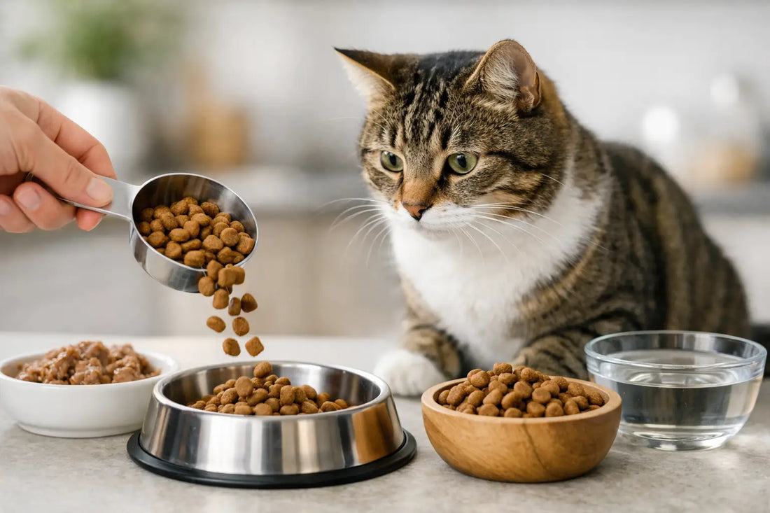 Hoeveel kattenvoer per dag geef je jouw kat?