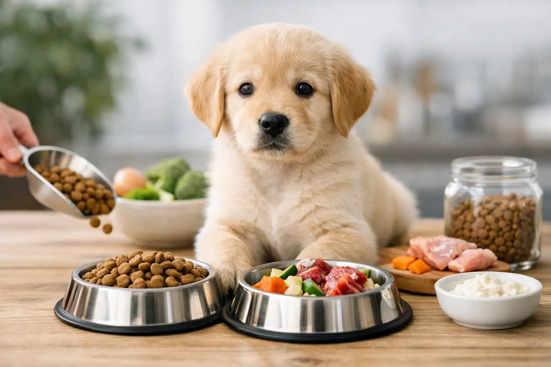 Voedingsplan pup eerste maanden goed starten