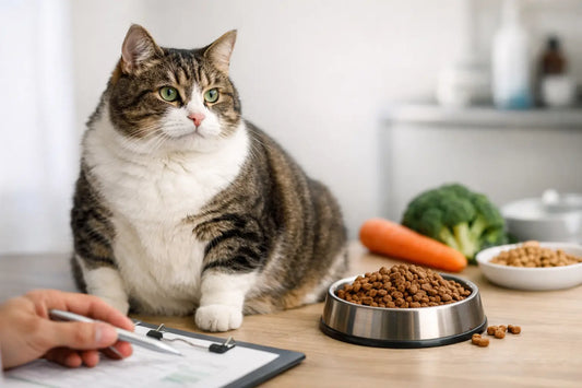 Voedingscase bij een kat met overgewicht