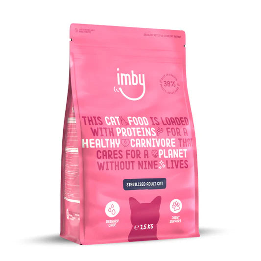 Imby Insect Kattenvoer Sterilisatie, Hypoallergeen & Duurzaam