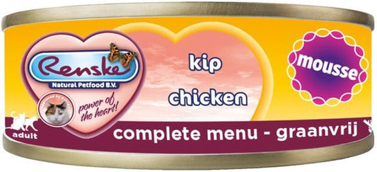 Renske Kattenvoer Mousse Kip 24x 70 gr