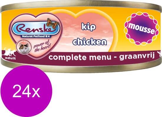 Renske Kattenvoer Mousse Kip 24x 70 gr