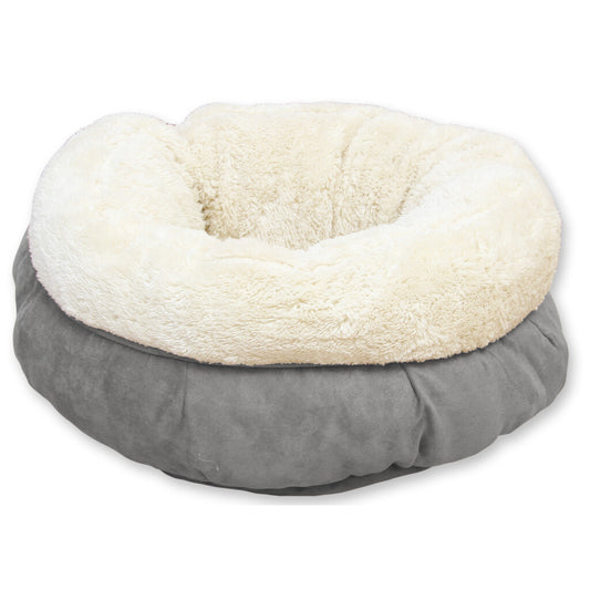 AFP Lambswool - Donut Bed Grijs