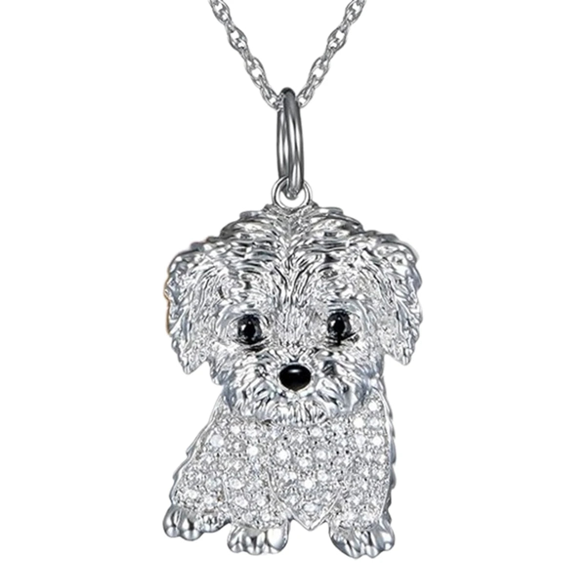 Beagle Pendant Necklace – Elegant Puppy Jewelry Gift