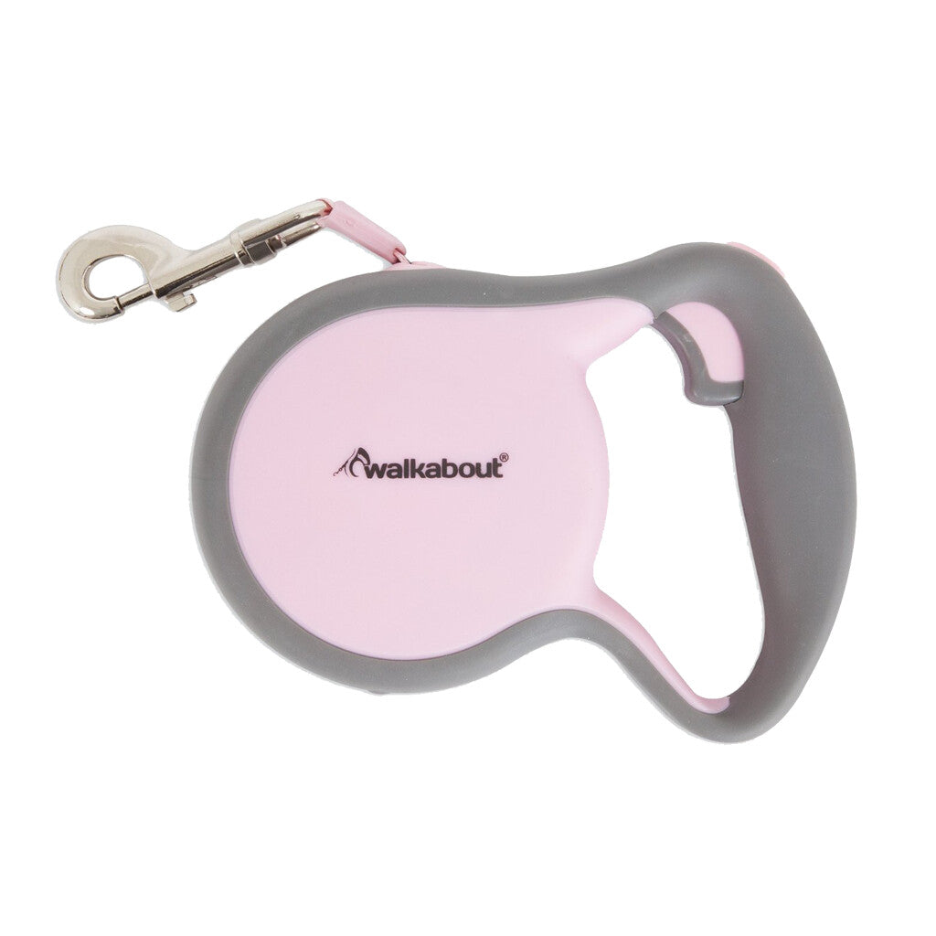 Walkabout uitschuifbare riem die oplicht in het donker met softgrip handgreep en haak.