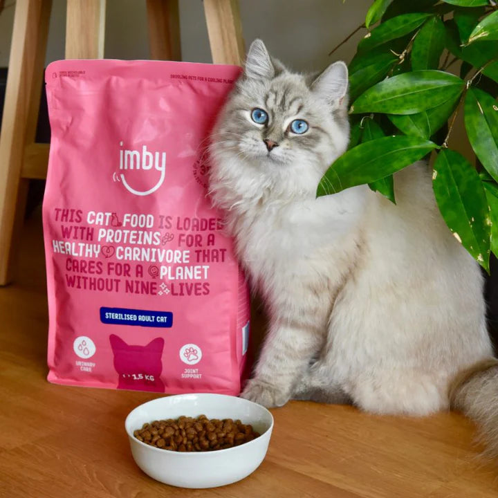 Imby Insect Kattenvoer Sterilisatie, Hypoallergeen & Duurzaam