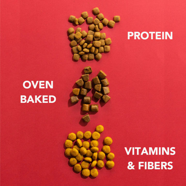 Imby Hypoallergene mini hondenvoer met voedingselementen zoals eiwitten, vitaminen en vezels.